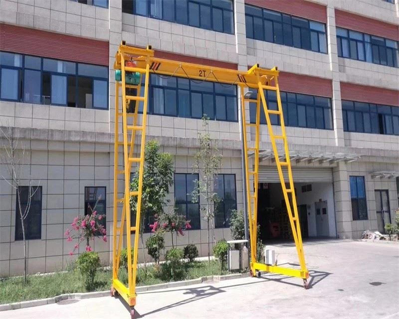 Trackless Mobile Lifting 10 Ton Portable Gantry Crane